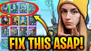 WHERE ARE ALL THE LEVEL 60s?! Account Takeover - Early Game Tips (Raid Shadow Legends)
