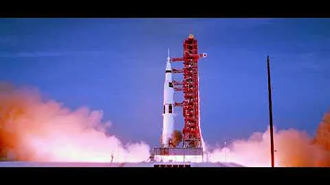 Apollo 11 Lift Off! 4K