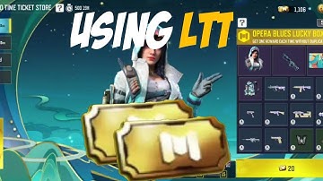FULL DRAW IN OPERA BLUES LUCKY BOX USING LTT (Limited Time Ticket) IN CALL OF DUTY MOBILE