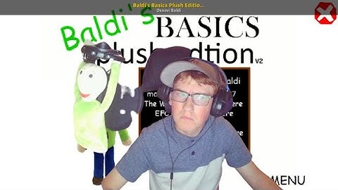 Baldi basics Plush Edition V2 edition, baldi basics mod