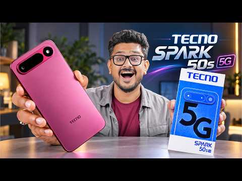TECNO Spark 50s 5G Unboxing in ಕನ್ನಡ⚡Dimensity 6400, HD+ IPS LCD, 6500mAh +45W