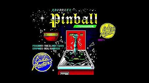 Advanced Pinball Simulator - Title Screen Music (sampled speech version)  - Sinclair ZX Spectrum