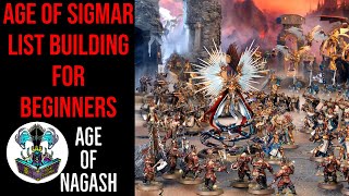 HOW TO PLAY AGE OF SIGMAR | HOW TO BUILD A MATCH PLAY ARMY LIST FOR BEGINNERS