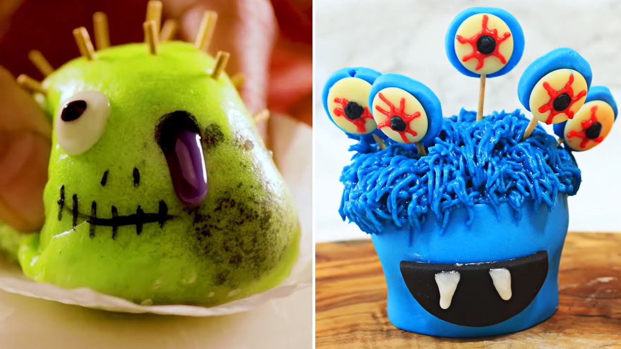 DIY Spooky Cake Tutorials   Best Scary Cake Decorating Ideas & more