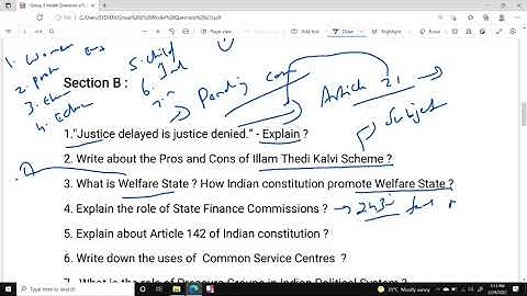 Group 2 Mains Model Exam - 1  | Part II - Administration of Union and States | Tnpsc  Group 2/2a