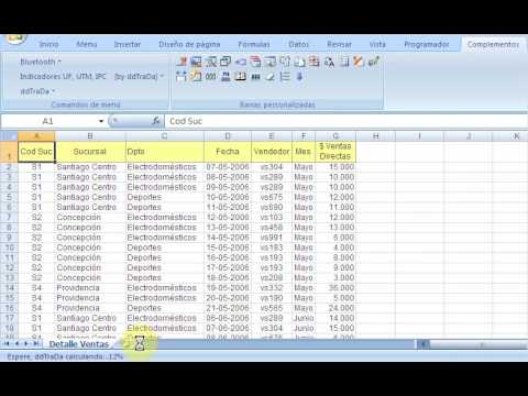 Separar tabla Excel en varias hojas - YouTube