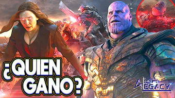 ¿Quién es más fuerte Thanos o Wanda?