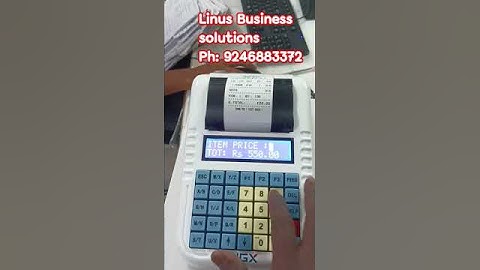NGX BILLING MACHINE 2025 #barcodeprinter #billingmachine #linusbusinesssolutions