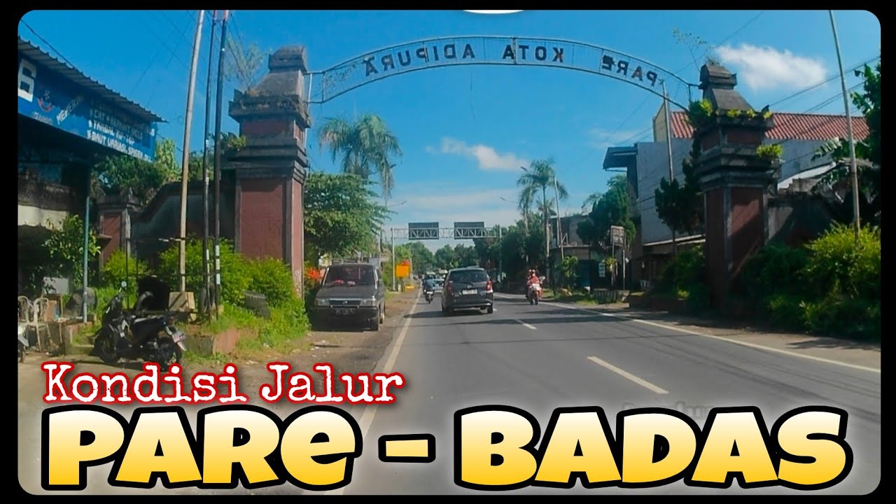 Beginilah Kondisi Jalan Pare ke Badas