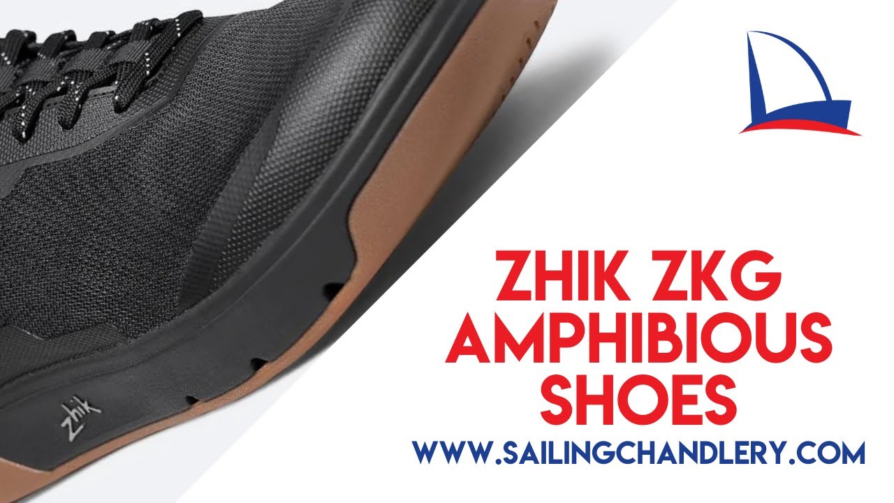 ⁣Zhik ZKG Amphibious Sailing Shoes - Black - Product Review | Sailing Chandlery
