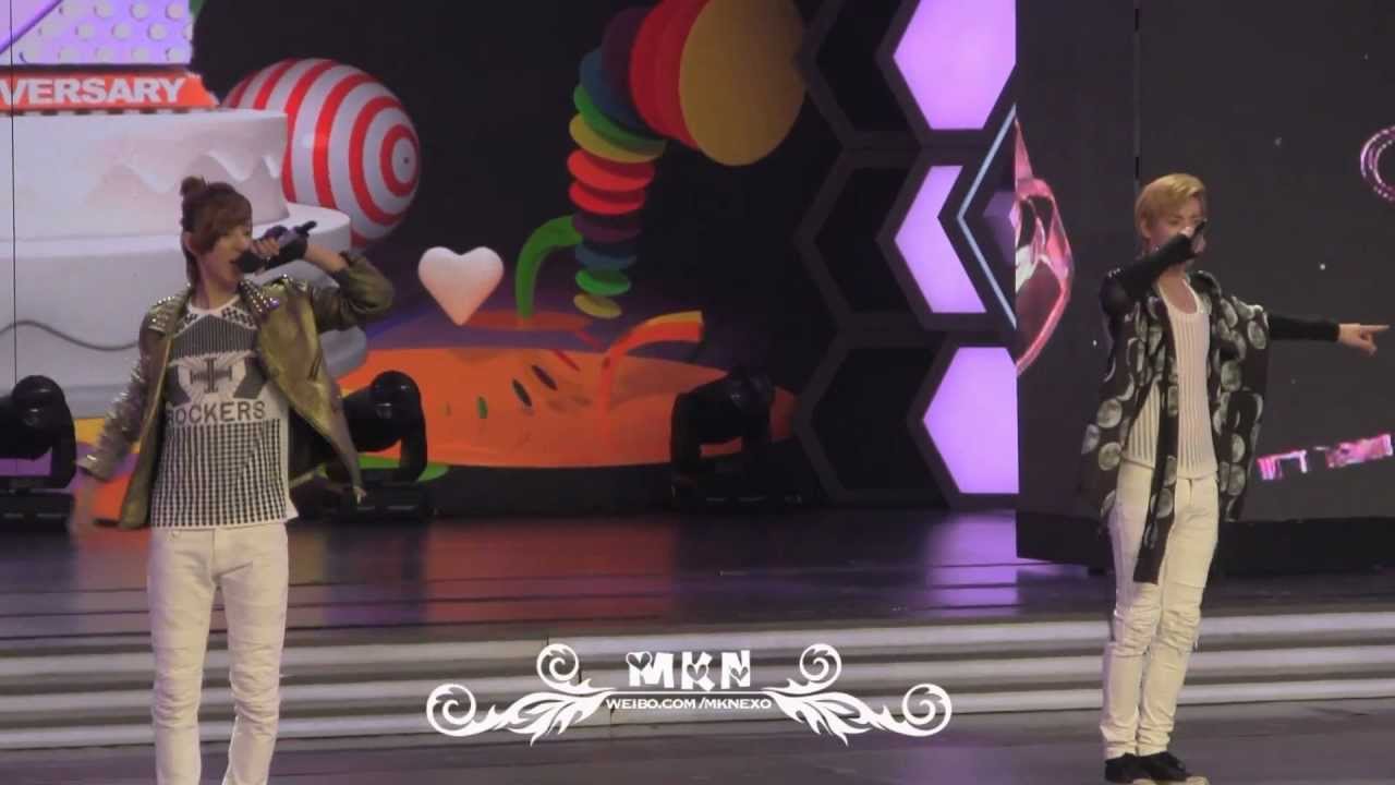 【MKN_EXO】120703 快乐大本营 Happy Camp - TWO MOONS