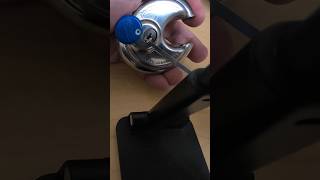 Abus padlock 24/70 picked open