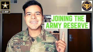 I JOINED THE ARMY RESERVES!! | HOW MUCH WAS MY BONUS? HOW WAS THE PROCESS?