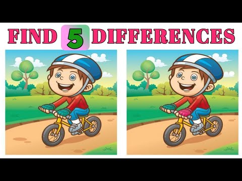 FIND 5 DIFFERENCES | Find the difference between two pictures | Riddle Hunt