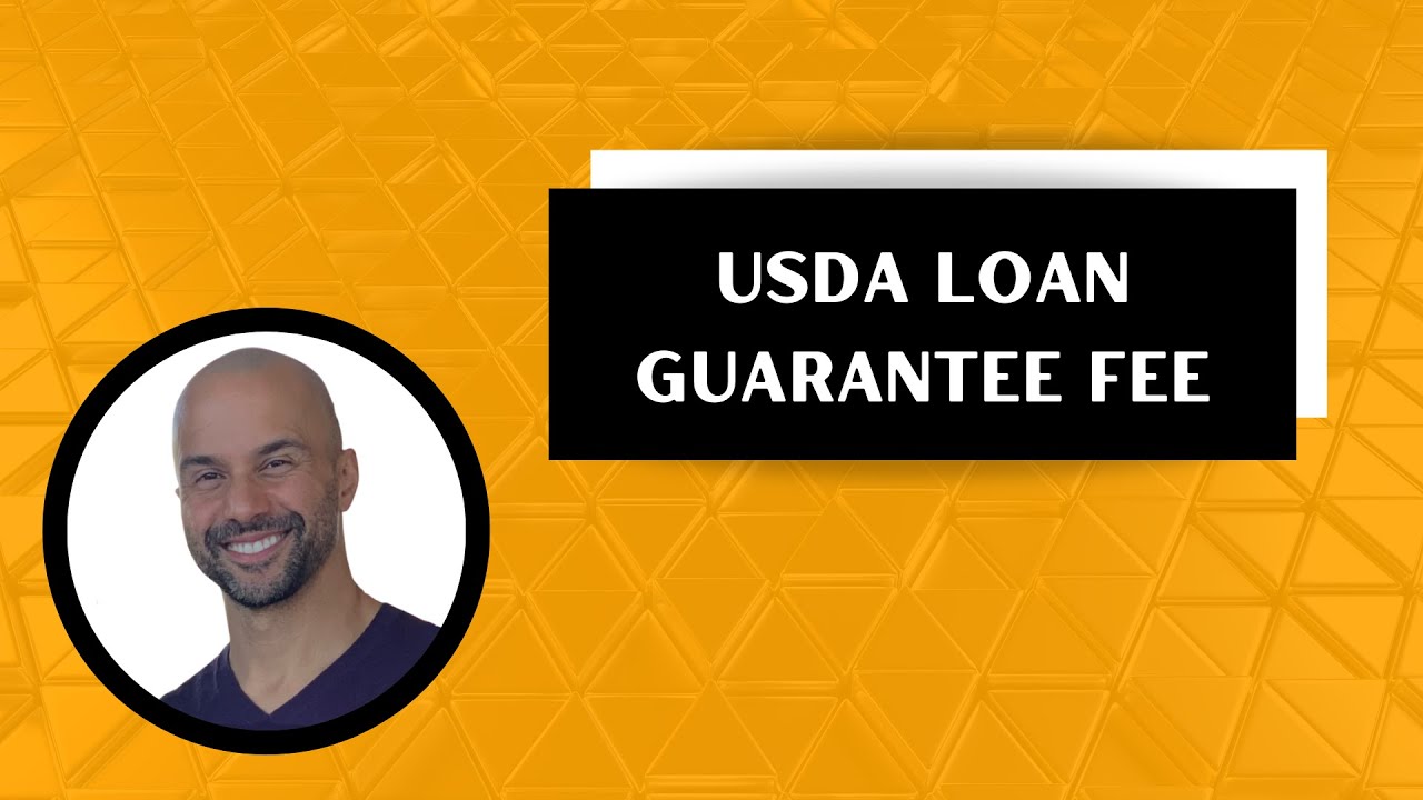 USDA Loans Guarantee Fee YouTube