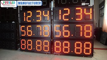 PUUSLED Control Way for LED Gas Sign-TCP/IP WIFI LAN wireless control