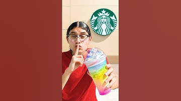 #ad I Ordered the Top Secret Drink at Starbucks