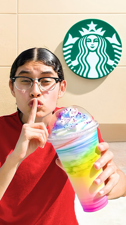 #ad I Ordered the Top Secret Drink at Starbucks