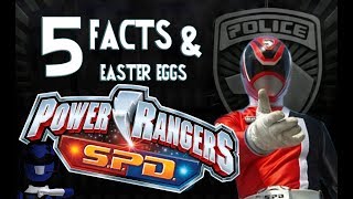 5 Facts & Easter eggs - Power Rangers S.P.D