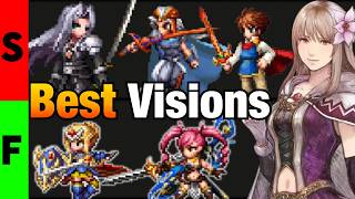 BEST VISIONS TIER LIST in Final Fantasy Resonance