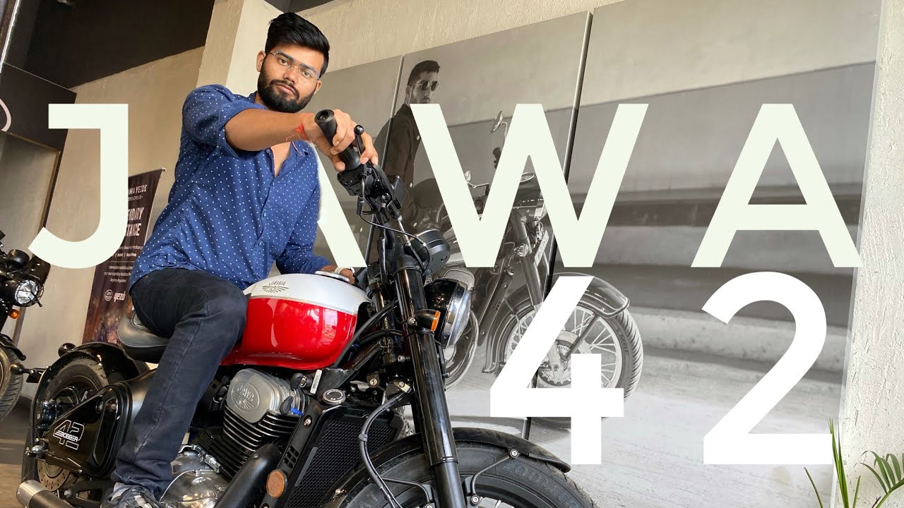 TAKING DELIVERY OF JAWA BOBBER 42 | FIRST IN JHARKHAND | DUAL TONE ...