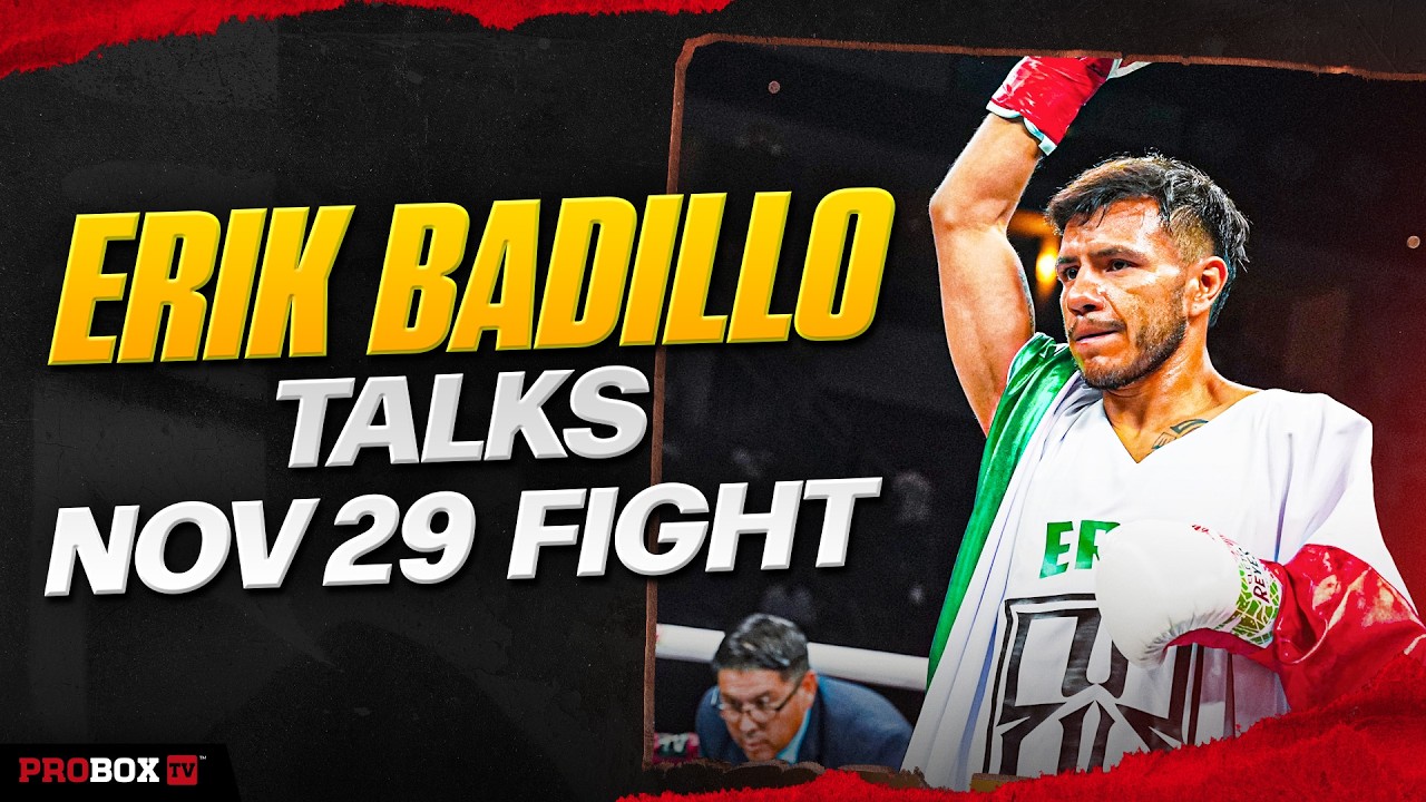 Edwin R Badillo Erik Badillo’s Combat Strategy and Preparation for November 29 - YouTube