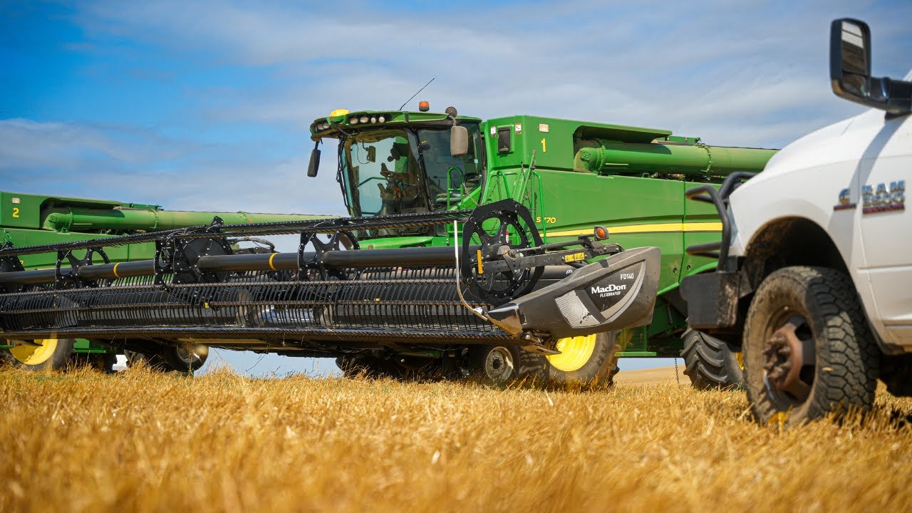 Why Custom Harvesters Go With MacDon