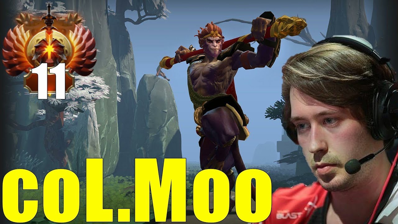 coL.Moo Monkey King Rank 11 Pro Gameplay | Dota 2 Immortal Rank