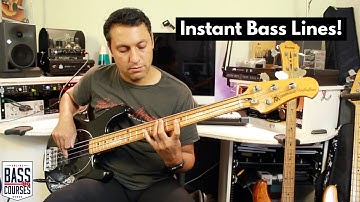 Create Flowing Bass Lines On The Spot!