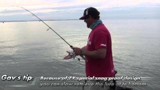 fishing junky Ecogear TV Chapter 2 Part 2 - Using ZX blades in Brisbane River