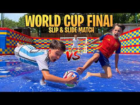 WORLD CUP SLIP & SLIDE FINAL! ENGLAND vs FRANCE