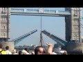 The Tower Bridge Opening and Closing, view from River Thames