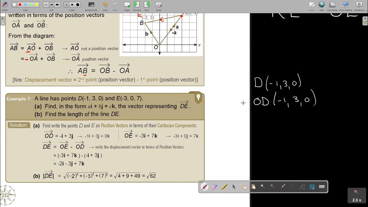 5 7 Operation with Vectors Part 2 - YouTube