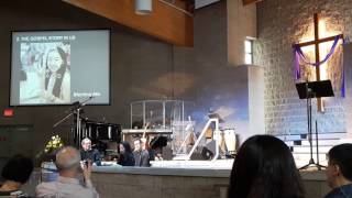Martina's Baptism and Testimony on Easter 2017