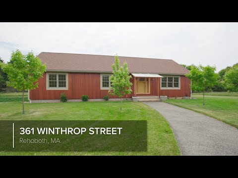 361 Winthrop Street, Rehoboth, MA home video tour