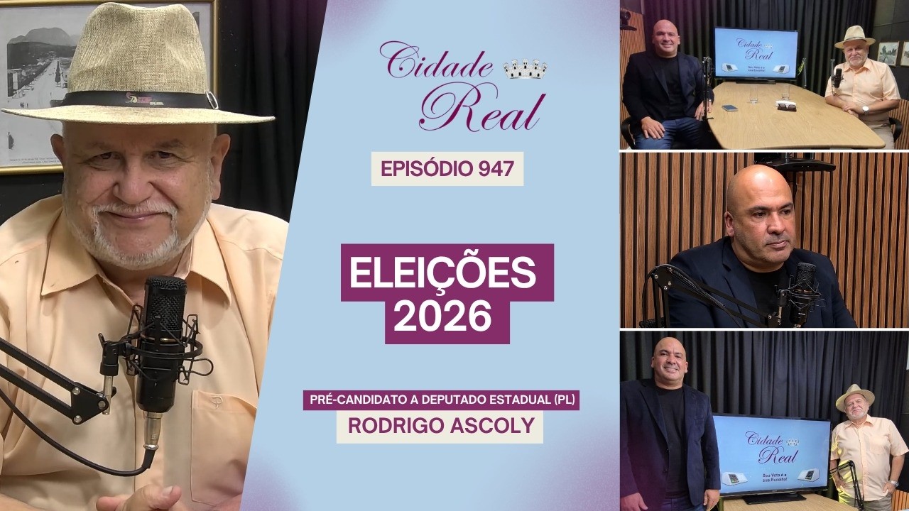 Cidade Real | Eleições de 2026: Entrevista Com Rodrigo Ascoly