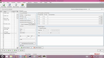 Training Video For Adding A New Employee