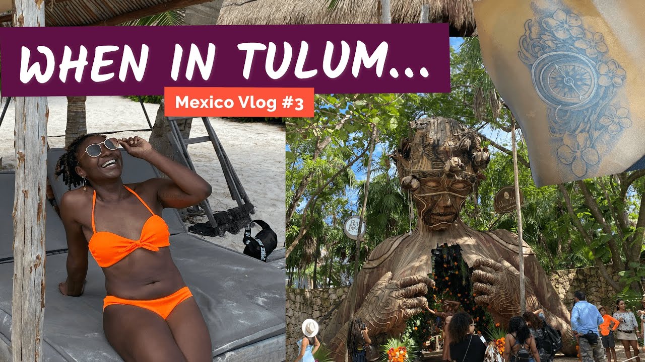 Tatuajes, Playas y el Día de los Muertos // 🇲🇽  TULUM, MEXICO | TRAVEL VLOG // Pt 3