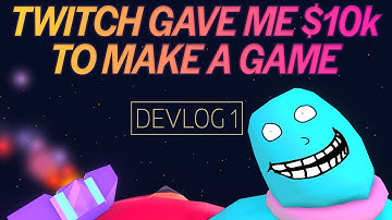 Twitch gave me $10k to make a game! - Space Friends Devlog 1