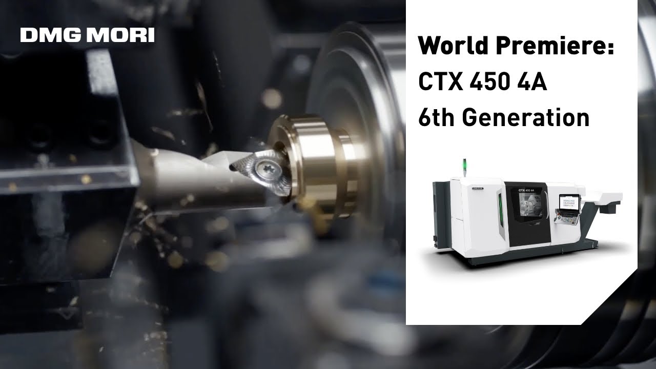 The Future of Turning Machines: CTX 450 4A 6th Generation