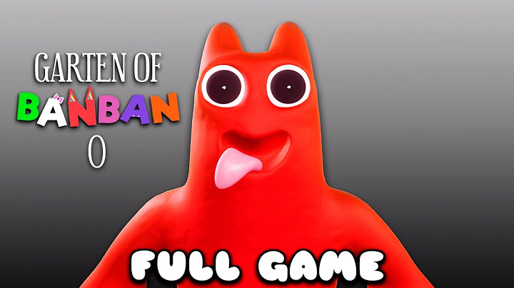Garten of Banban 0 - Full Game Walkthrough Gameplay