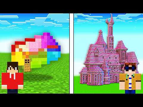 NOOB AVARITIA SCHLOSS vs. PRO AVARITIA SCHLOSS! (Minecraft)