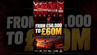 You won’t believe what Liverpool’s first shirt sponsor paid 😳 #LFC #Liverpool #RetroFootball