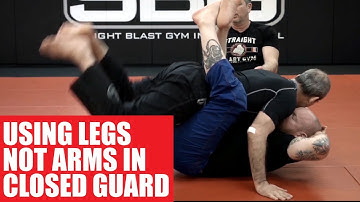Closed Guard - Breaking Posture The Easy Way