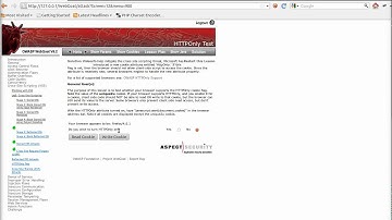 Webgoat: Cross-site scripting [HTTPOnly Test]