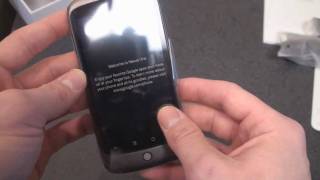 Google Nexus One Unboxing