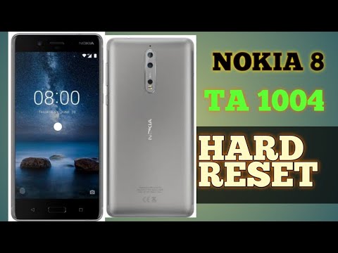 How To Nokia 8 TA 1004 Hard Reset Easy Method Pattern remove