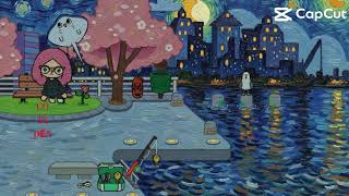 Làm Ảnh Kiểu Van Gogh Phiên Bản Toca Boca, Hello Mèo Lúa Toca Boca X Bông Cute 2086