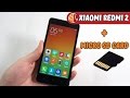 Xiaomi redmi 2 отличный смартфон за 105$. Оригинальная  Micro SD Card