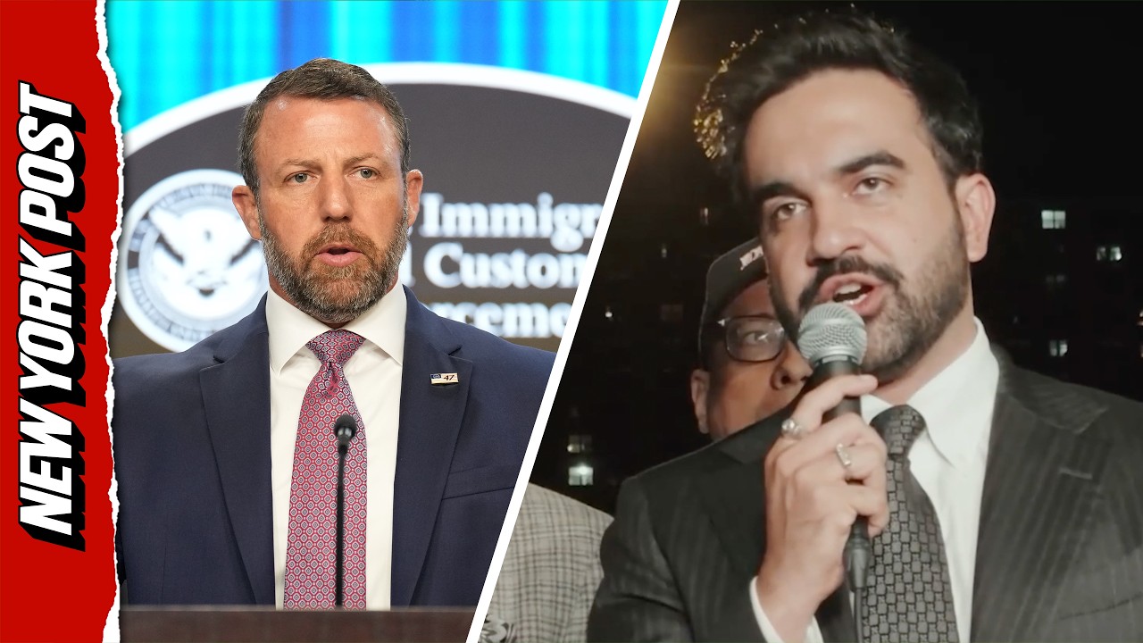 Homeland Security Secretary Markwayne Mullin Criticizes Mamdani Over ICE-Involved Shooting Response